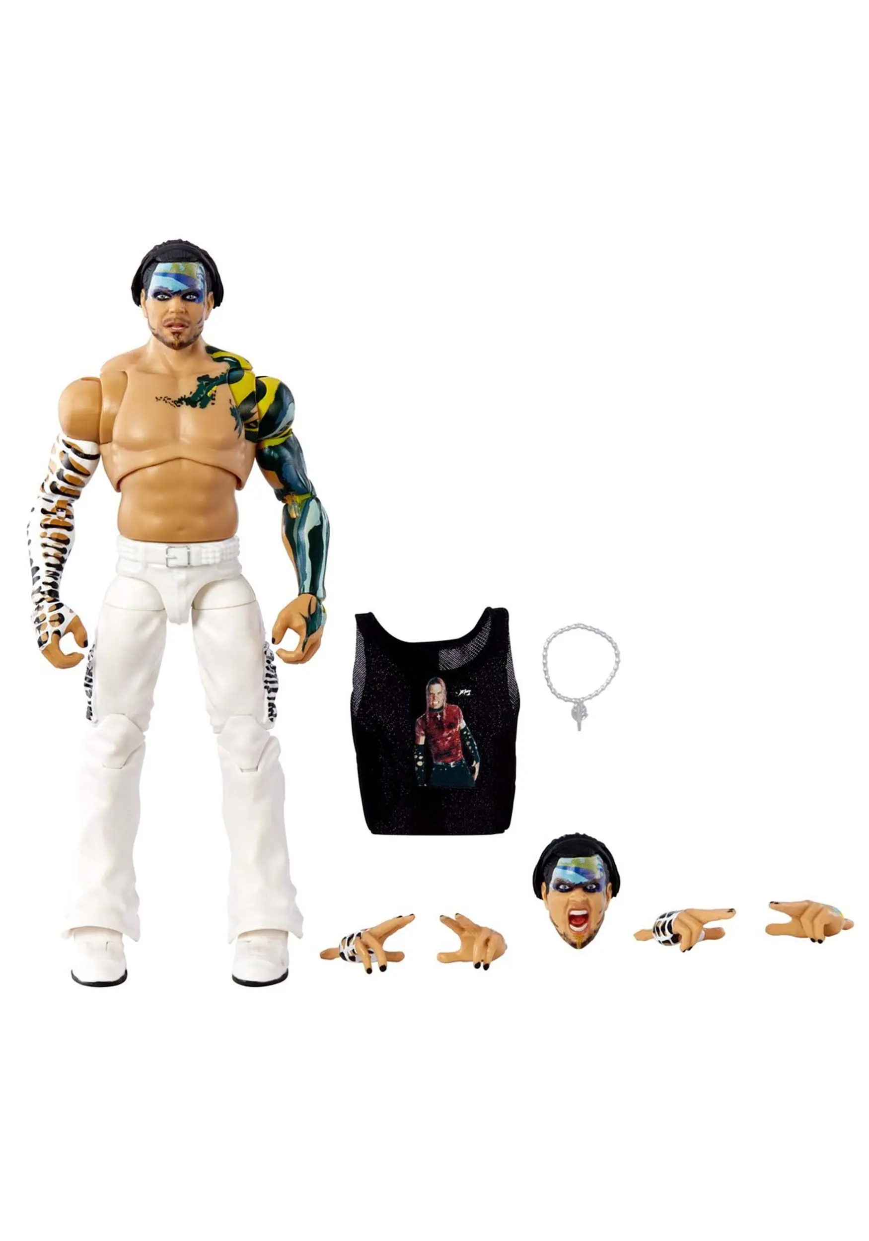 WWE Ultimate Edition Jeff Hardy Wave 14 Action Figure - Image 5