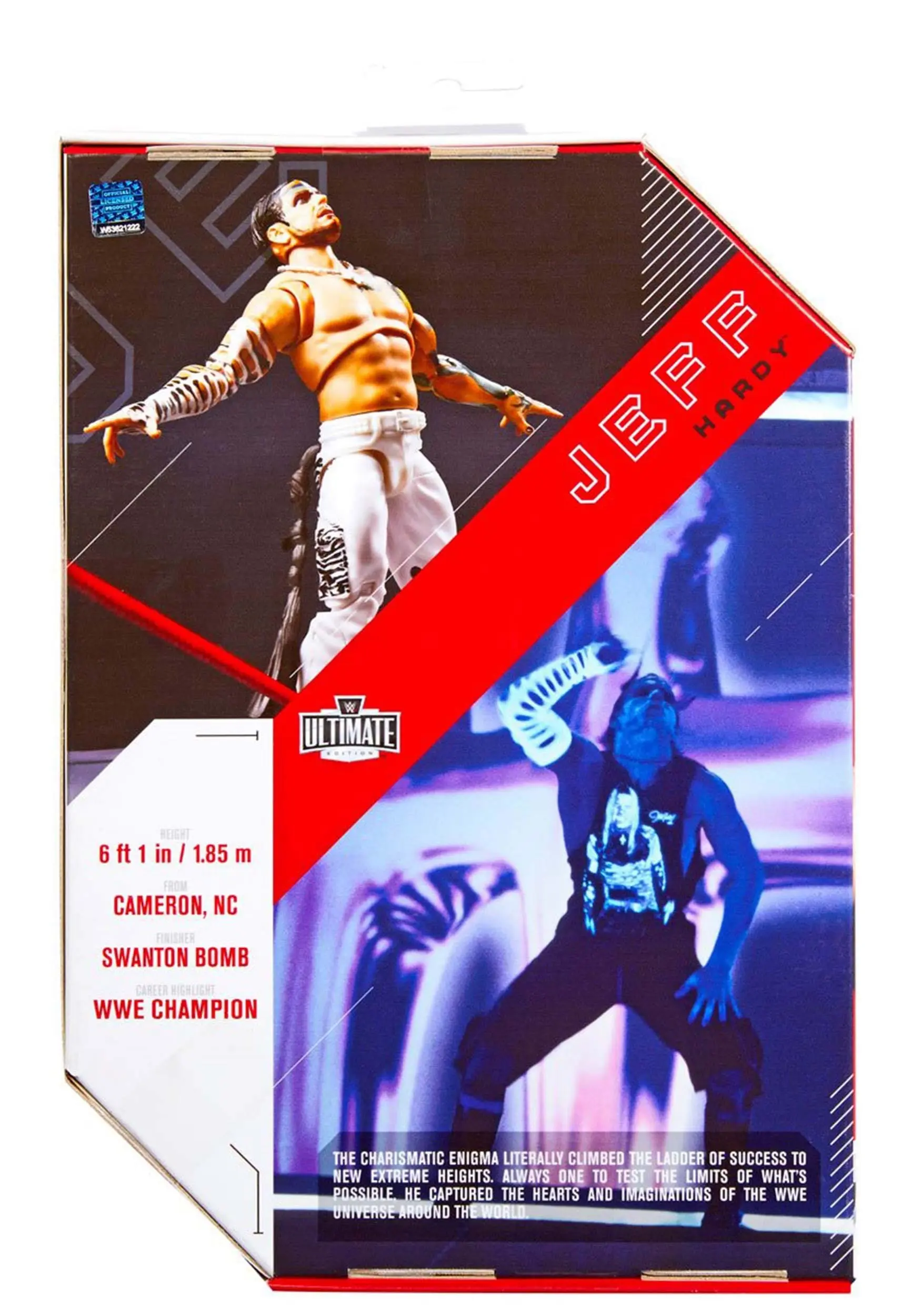 WWE Ultimate Edition Jeff Hardy Wave 14 Action Figure - Image 7